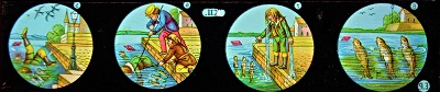 Struwwelpeter magic lantern slide